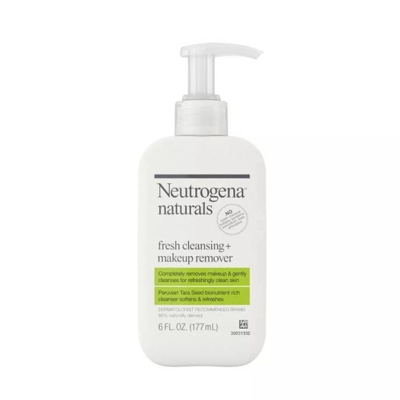 Neutrogena Naturals Fresh Cleansing + Makeup Remover, Cleans Skin, 6oz - Picture 1 of 4